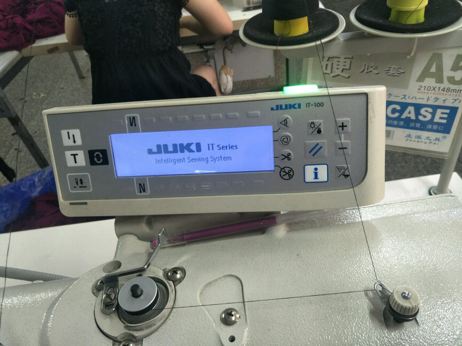 重機JUKI，IT-100怎么解鎖調速？ 